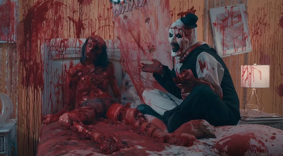 HorrorExtrem0's tweet photo. Filme - Terrifier 2 (2022)

-SenhorHorror https://t.co/vv5rOHeu1R