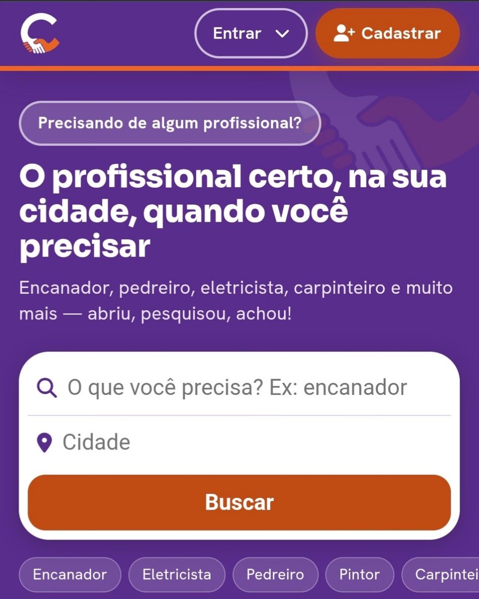 thur_dz's tweet photo. @stwrvingvic Tô cadastrando profissionais e prestadores de serviço da região no Conhece Alguém? (https://t.co/3qtBznlXCL) pra receberem novos clientes da cidade.
​É de graça, mas tô com meta de cadastrar só mais 20 pessoas hoje.
​Trabalha com o quê? Me chama no PV pra eu te cadastrar! https://t.co/5qpSLF73EH