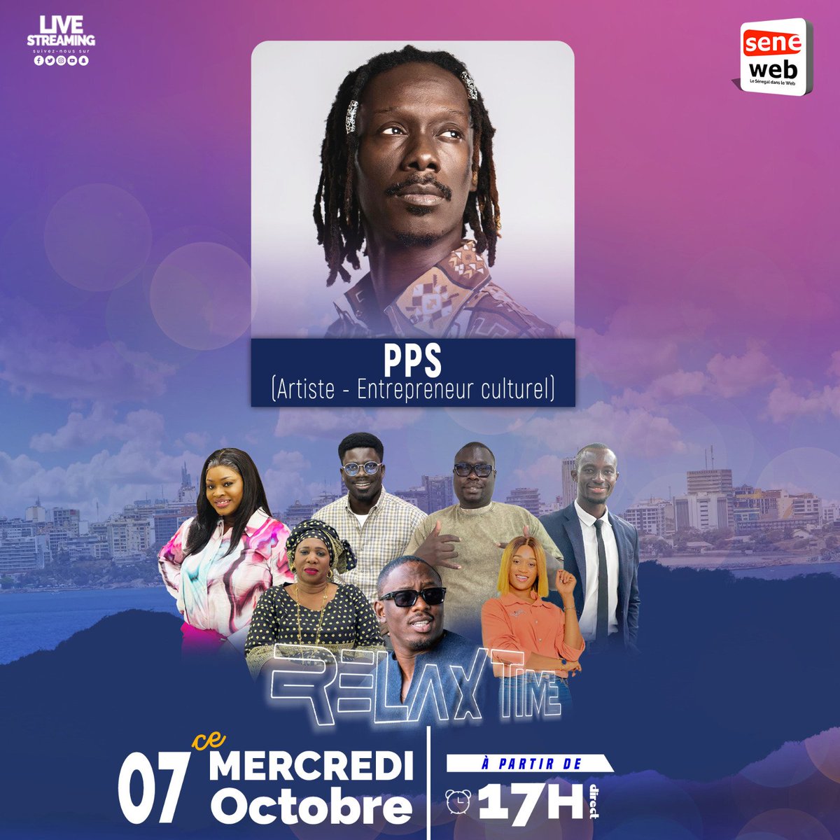 PPSthewritah's tweet photo. Ce Mercredi à 17h sur @senewebOfficiel

#Generationxtape #rapgalsen #Ppsthewritah https://t.co/TCsgldVNUR