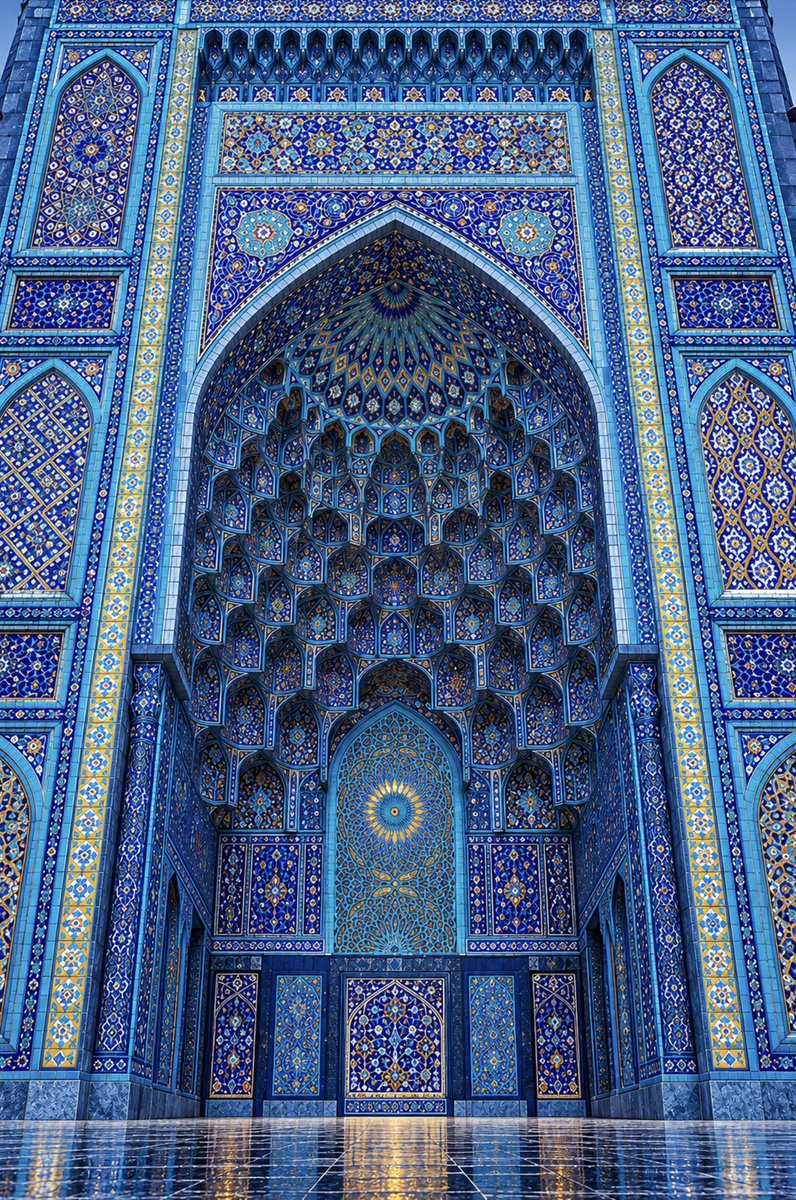 aseelswaid9's tweet photo. One of my works, Islamic Architecture Blue https://t.co/lcUY2P48xY