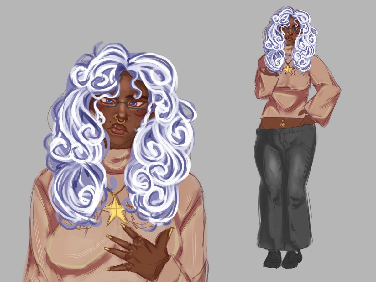 kaiartriess's tweet photo. Aster, minha OC (arte não finalizada) https://t.co/UB01mJ9FjI