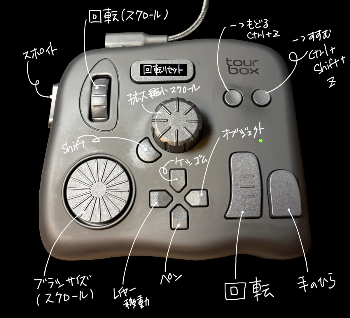 sanamoriyuki's tweet photo. tourbox neoでお絵描きする機会も増えてきました https://t.co/pFHGxyQWNb