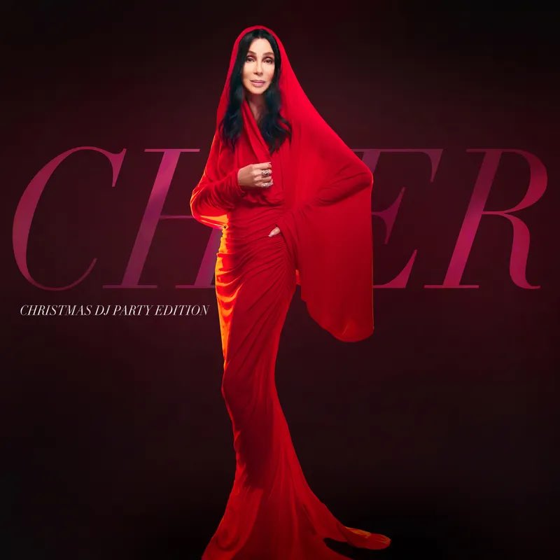 TCherUniverse's tweet photo. Cher has just announced an exclusive DJ Party Edition of her Christmas album, set to be released on November 27, as part of Record Store Day Black Friday.

Limited to just 3,500 copies worldwide, the special edition will be pressed on red vinyl. https://t.co/Z7Rw2GdcPh