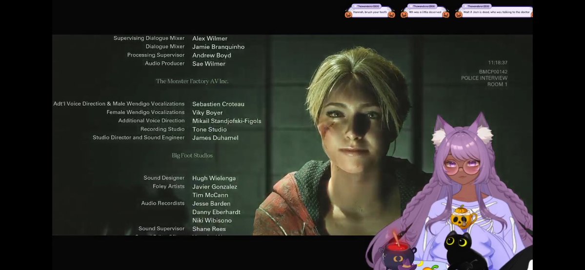 KatelinaVtuber's tweet photo. Thank you guys for hanging out with me! We have finished Until Dawn!! I’m so sad we got two characters killed .. but in the end everyone else survived so .. I say I did very well.

See you all on Friday I will be playing Crow Country for the first time! https://t.co/XMdqmSnK91