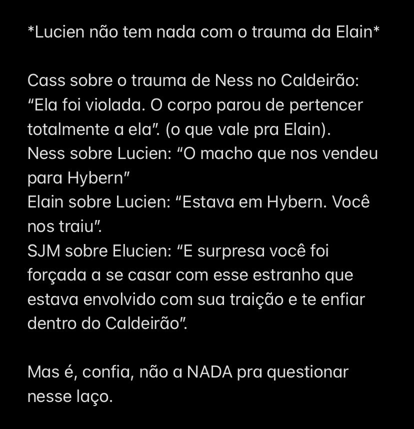 lauraa_zacca's tweet photo. @nestafairy Plot elucien - ficar preso a pessoa que você considera traidor e está diretamente ligado ao seu maior trauma. https://t.co/uwvB21YTkS
