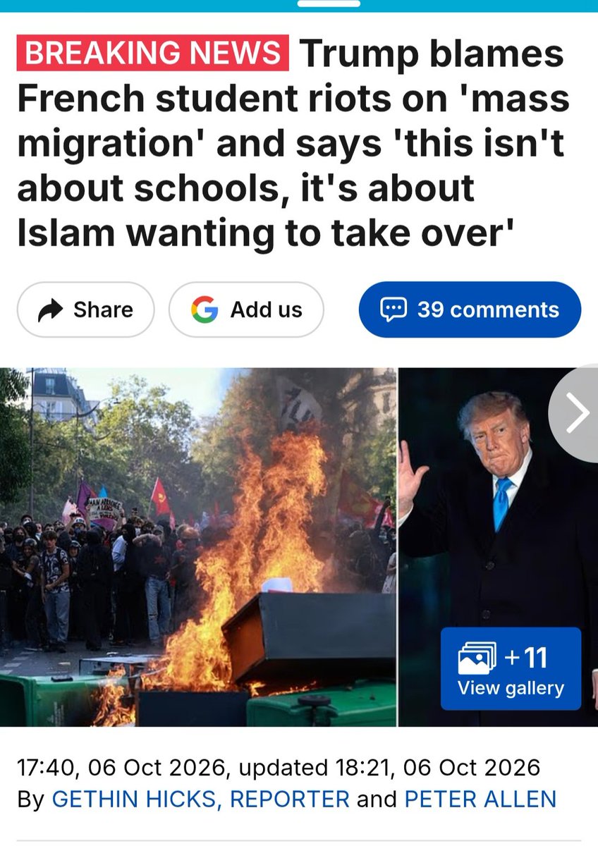 mbga_uk's tweet photo. Even former Muslims have warned about this.
Yet the Useful Idiots on the left are happy to aide in their own demise with Suicidal Empathy..
Society in meltdown.. https://t.co/GDYSycuXBT