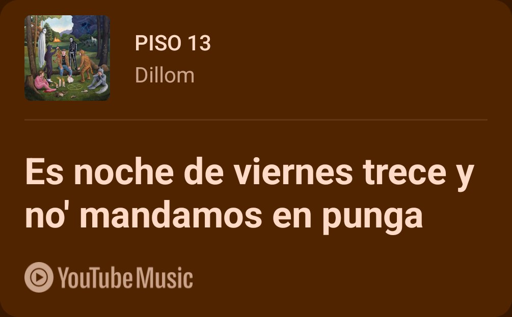 cami_010989's tweet photo. Dillom menciona los viernes en sus tres albums y no quiero q se rompa esta tradición https://t.co/DKXWtN6deK