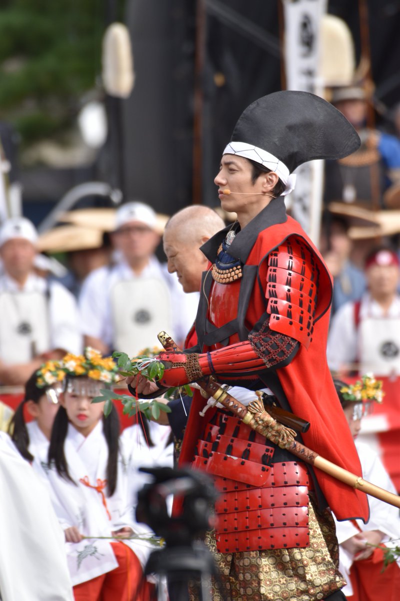 taenosuke's tweet photo. おはようございます。
昨日の殿のお写真あげ忘れを。
わだっくま、お顔は勿論だけど佇まいと所作がホントに美しい、軽々しくイケメンとか言っちゃいけない気がする(言うけど)。
#荘内大祭
#酒井忠次公
#和田琢磨 https://t.co/2iDYBtBrgy