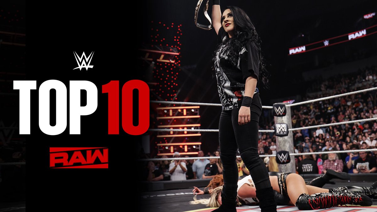 WWE's tweet photo. The final #WWERaw before #MITB was chaotic to say the least, but who took the top spot in this week's #WWETop10?!

▶️: https://t.co/qtqo8VczHP https://t.co/kk4cxuAopk