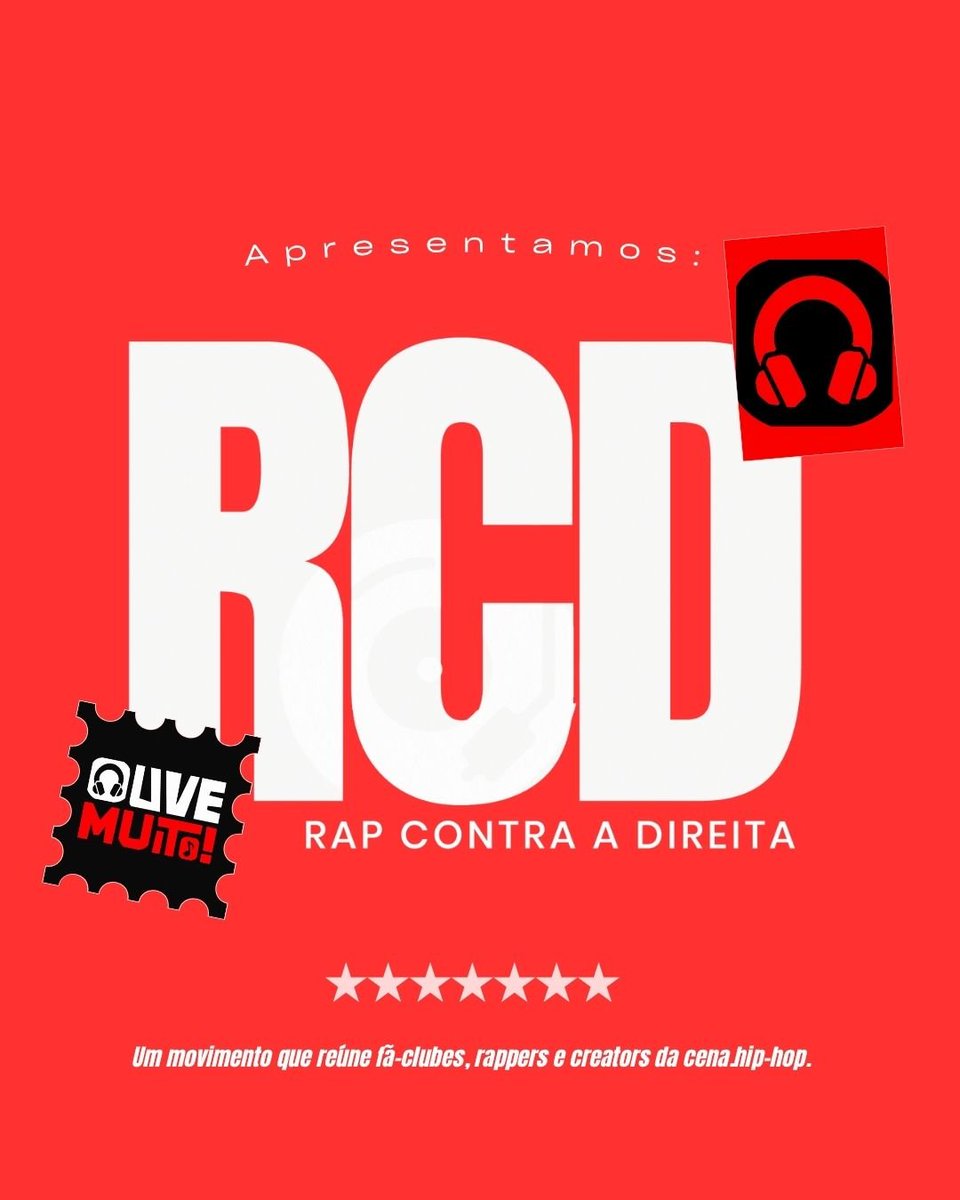 ouve_muito's tweet photo. RAP CONTRA A DIREITA 🚫 — um movimento que reúne fã-clubes, rappers e creators.

— Criamos o #RDC com o objetivo de ampliar o debate político dentro da cultura eincentivar o público do rap a exercer seu voto de forma consciente e informada.

Chega de fingir que o rap não tem lado: O rap tem lado, sim. E esse lado é o lado de quemluta.

RAP CONTRA A DIREITA PORQUE NOSSA HISTÓRIA NÃO É NEUTRA, E NEMSILENCIOSA.

— O rap nasceu da voz de quem luta por seus direitos, por sua comunidade e por espaço eigualdade.

Não é sobre partido.

É sobre valores e princípios.

Esses mesmos não são encontrados em hipótese alguma na
ideologia da direita.

O rap pode ser contra o sistema, mas nunca contra seus próprios valores.

#RAPCONTRADIREITA