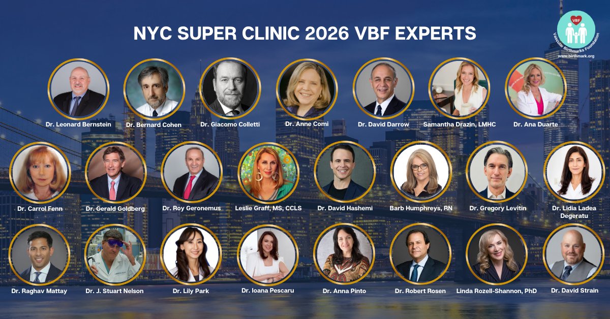 VBirthmarks's tweet photo. Just three more sleeps until the VBF NYC Super Clinic!

So many VBARS experts in one place. Only the VBF does this!

#VBFExperts #VBARS #VascularAnomalies #VBF2026NYC https://t.co/S7s2DkV39Z