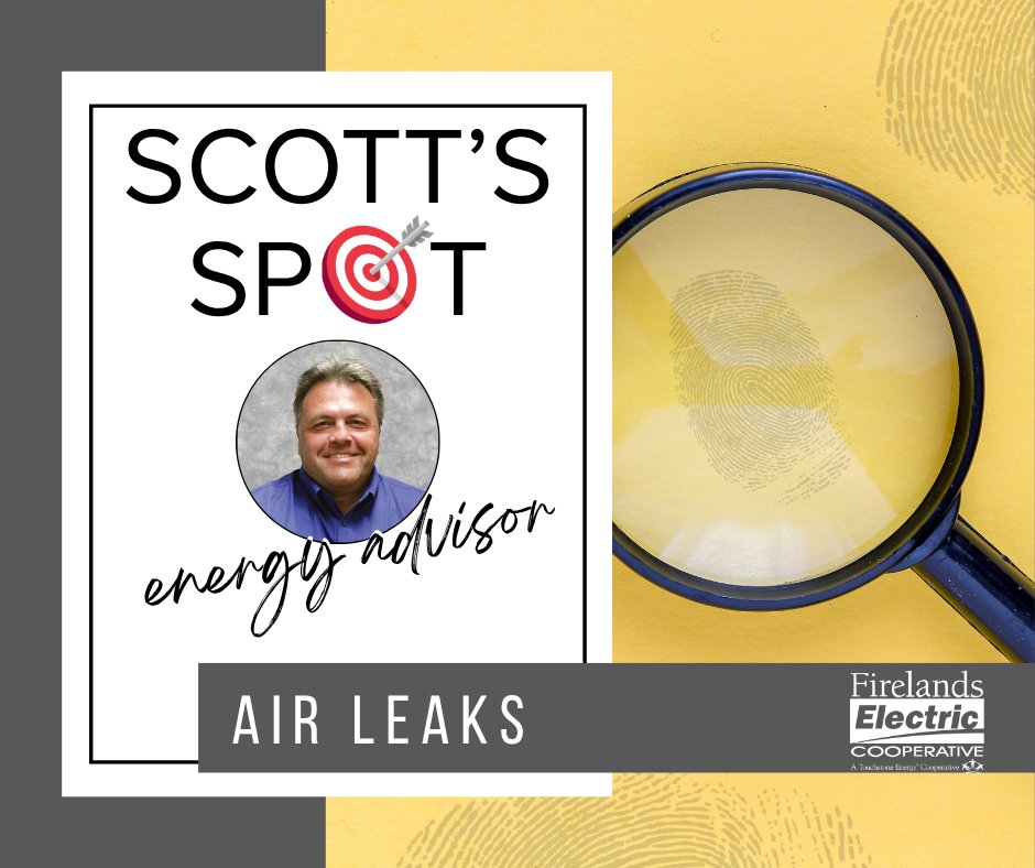 Firelands's tweet photo. When outside air gets inside your home, it can significantly impact your heating bills. 🌬️ Learn how to check the "usual suspects" in your home for air leaks in our Energy Advisor’s latest article: https://t.co/E4MN4Kz9Rd 🔍 https://t.co/zfbAIfGPPN