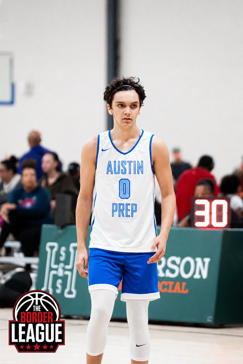 AustinPrepAcad's tweet photo. 2030 6’5 Pierce Paul @PiercePaul0 erupted for 18 second half points for Austin Prep Academy in their 92-81 win over Perry HS (AZ) at the Border League in Las Vegas @brdrleague 

The sharpshooting Freshman led the nation in 3-pointers made in high school basketball last year as an 8th grader at Austin Prep.

@LeagueRDY @League_Him @SCNext @abovethebreak3 @Ballislife @PangosAACamp @KevinOneEye @PrepHoops @NikeEYB @247Sports @MaxPreps @BJenkins247 @AlamoCityHoops1