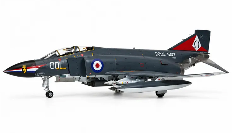 AeromediaLLC's tweet photo. Airfix Releases New Tool Phantom FG.1 With Comprehensive Weapons Fit: https://t.co/Z12eg5J3c1 https://t.co/fX20MLJbh9