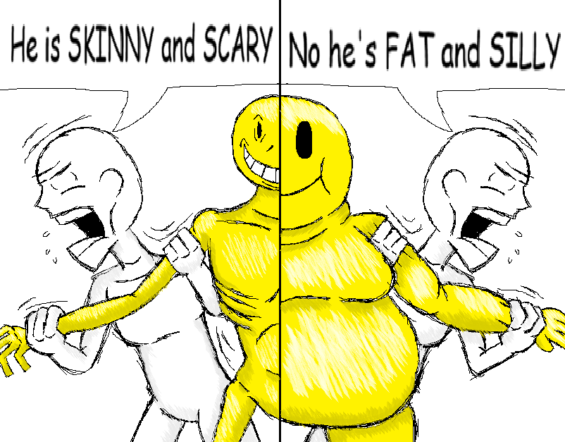 YourOCWeight's tweet photo. How people would be debating over a character's design https://t.co/3koX35w6uG