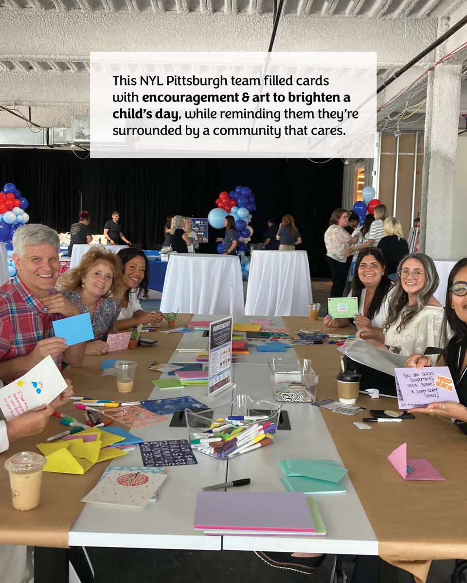 HighmarkCaring's tweet photo. THANK YOU @NewYorkLife Group Benefit Solutions for partnering with our Pittsburgh location to host earlier this year! Employees created Cards of Comfort for children supported by @HighmarkCaring. 🦋 We're here for YOU: https://t.co/hEoCJlEBac #HighmarkCaringPlace #newyorklife https://t.co/V5R4DMHLsY