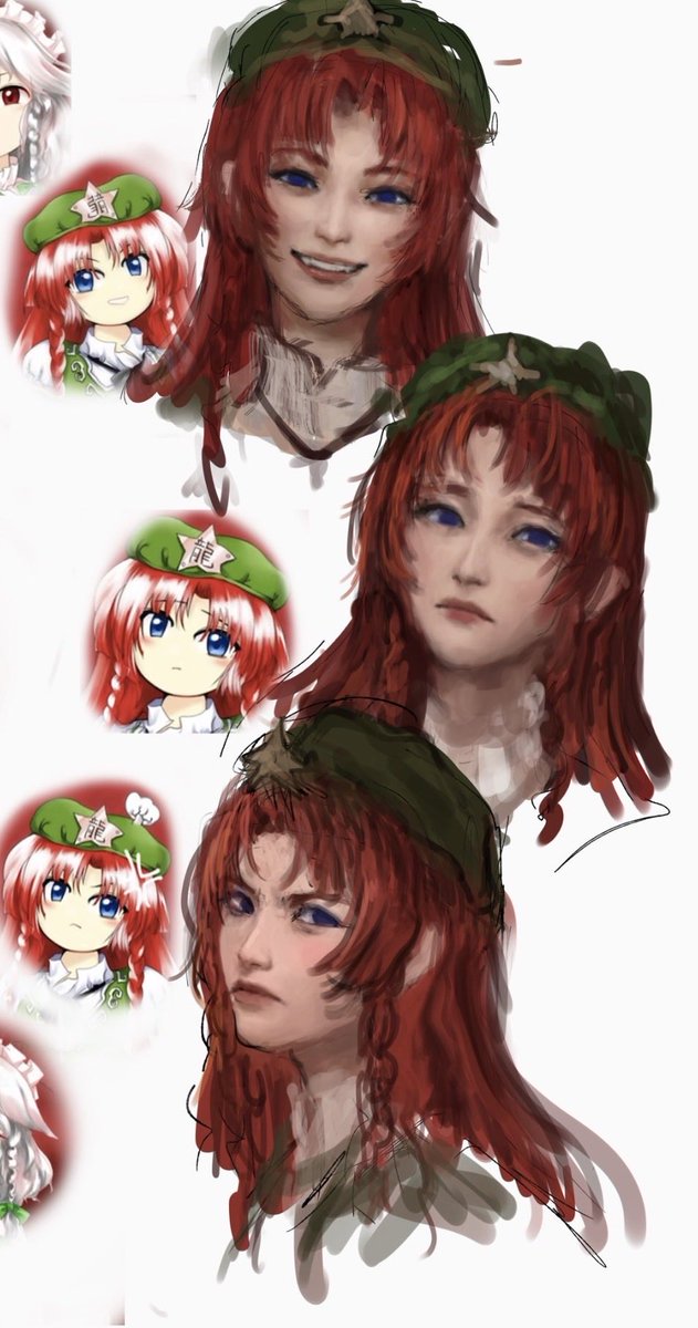 MsLeeSketchbook's tweet photo. [ 東方Project ]

Meiling portrait practice https://t.co/4sWfpYjBD0