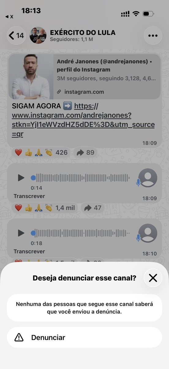 SayonaraMonfra's tweet photo. @nikolas_dm @nikolas_dm , Janones abriu um canal no WhatsApp que já está com mais de 1 milhão de inscritos fazendo disparos em massa de fakes News contra @FlavioBolsonaro . A campanha de Flávio está comendo moscas 😡 https://t.co/qhKVCGiHaX