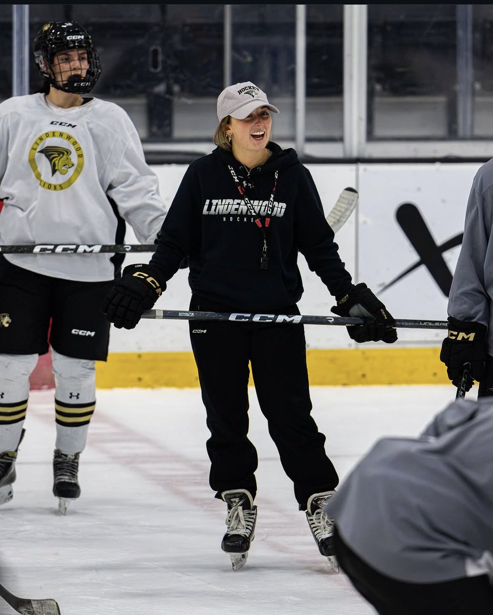 LU_Hockey's tweet photo. Happy National Coaches Day to our incredible staff, and for what they do on and off the ice 🖤💛

#letshunt https://t.co/658dcZK4dX