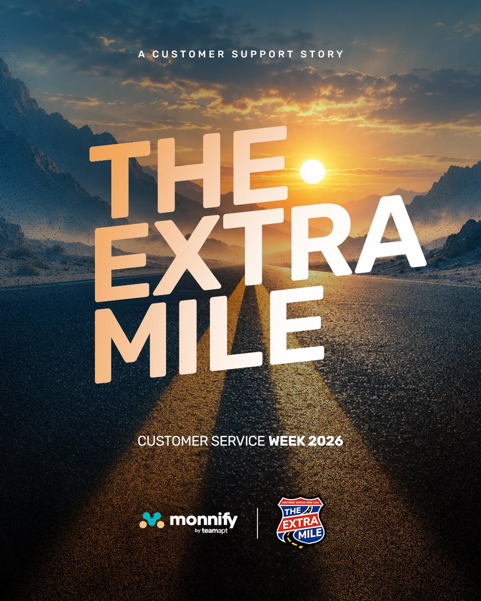 monnify's tweet photo. We asked some of our customer service reps how they’ve gone the extra mile… and they had A LOT to say.

Here’s what going the extra mile looks like, from the people who do it every day. https://t.co/yveJo5NmFI