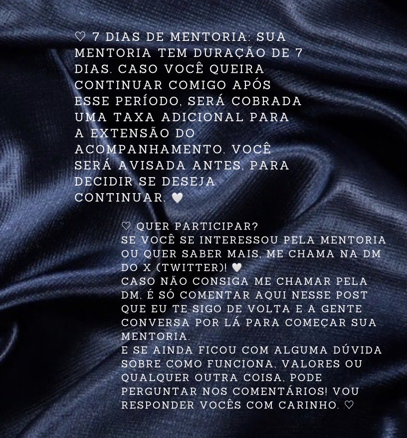 happierthanseh's tweet photo. ♡ Gente, é com muito carinho e dedicação que venho anunciar minha mentoria de Lei da Suposição! Sei que muitas pessoas têm dificuldades, assim como eu também tive, então podem contar comigo para ajudar vocês nesse processo. 💙se tiver interesse, é só me chamar na DM! ୨ৎ #loatwt https://t.co/zDcD3WRK5s