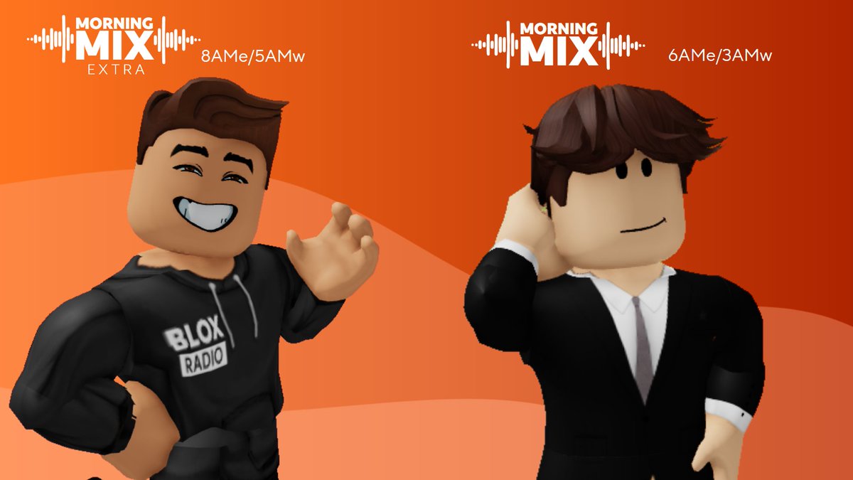 BloxNetworkHQ's tweet photo. THIS WEEK ONLY! JOIN CODY FROM 6AM AND HASHTAG FROM 8AM! https://t.co/eOBcMnDuHQ