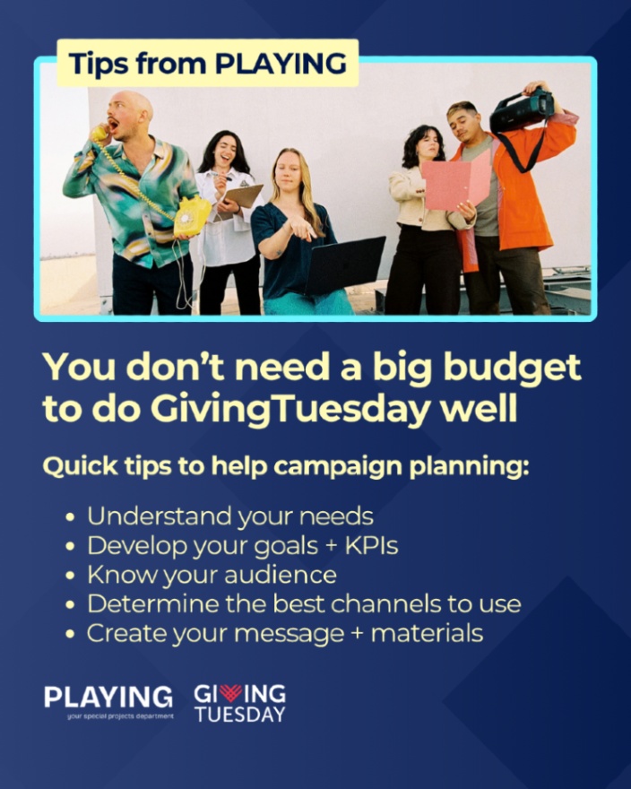 GivingTuesday's tweet photo. “Okay, but how do we get people to pay attention?”

Let’s talk about marketing and how to boost your #GivingTuesday campaign: https://t.co/FvTXZBVsJD ❤️ https://t.co/Zffk9NwvUw