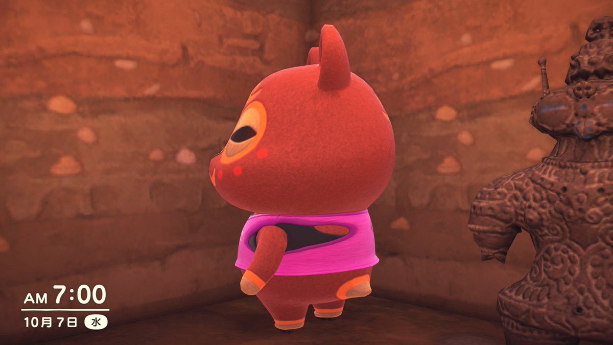 yudeegg_katame's tweet photo. おはようのどぐろうちゃん
#どぐろう #Clay #Boliche #NintendoSwith2 #どうぶつの森 #AnimalCrossing #ACNH https://t.co/uQgjcDAsMp