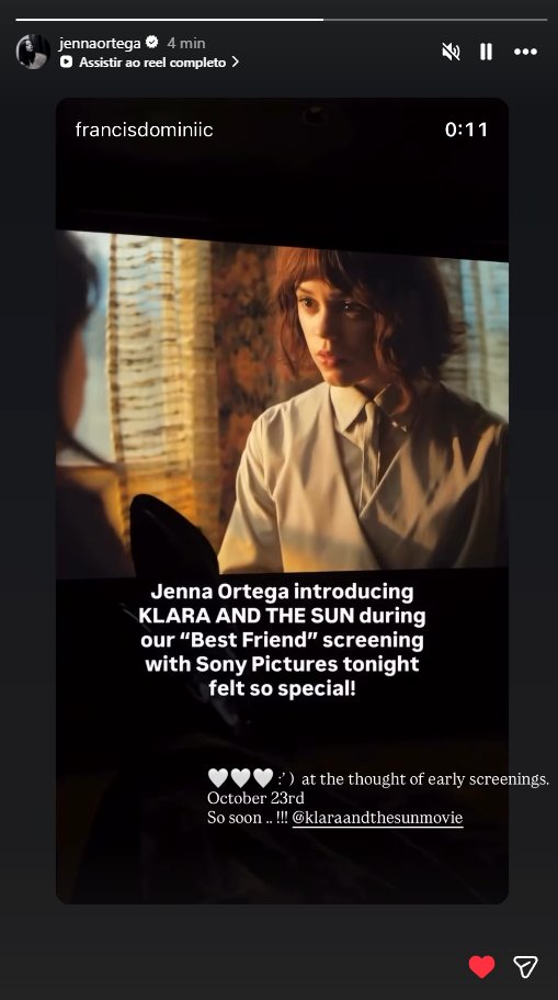 TalvezAcervo's tweet photo. ISSO NÃO É UM TESTE!
Jenna Ortega postou 3 STORIES em um período de 2 dias!! Vocês tem noção o que é isso? https://t.co/5QFIHvq8Xk