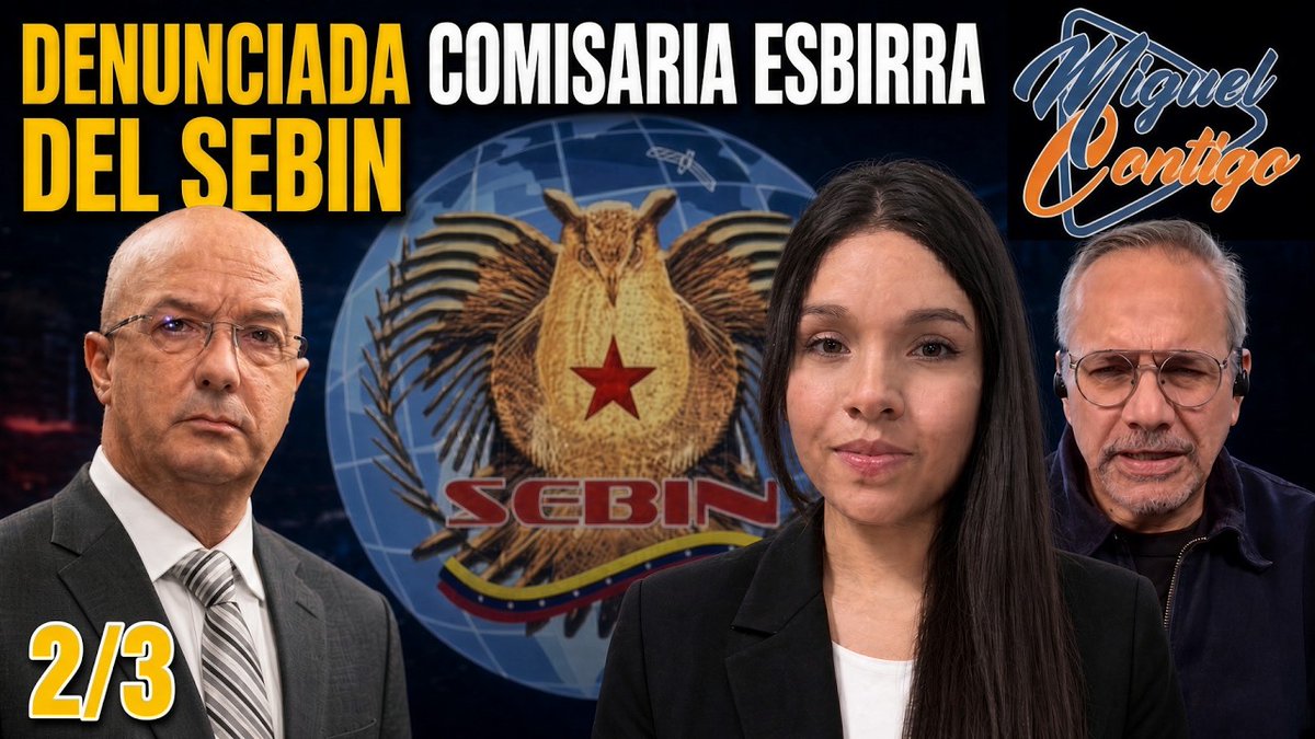 MiguelContigo's tweet photo. DENUNCIADA COMISARIA ESBIRRA DEL SEBIN

El comisario Iván Simonovis reveló que una comisario general del Sebin, llamada Silumerany Alexandra Rodríguez Rodríguez, quien funge como jefe de inteligencia financiera del organismo represor, se habría encargado de confiscar cuentas y bienes a opositores e incluso a allegados al régimen para enriquecerse junto a su protector y director de la institución, Alexis Rodríguez Cabello.     

Disfruta la emisión completa del Kabum ingresando y suscribiéndote a nuestro canal de YouTube https://t.co/1hWawaorx0