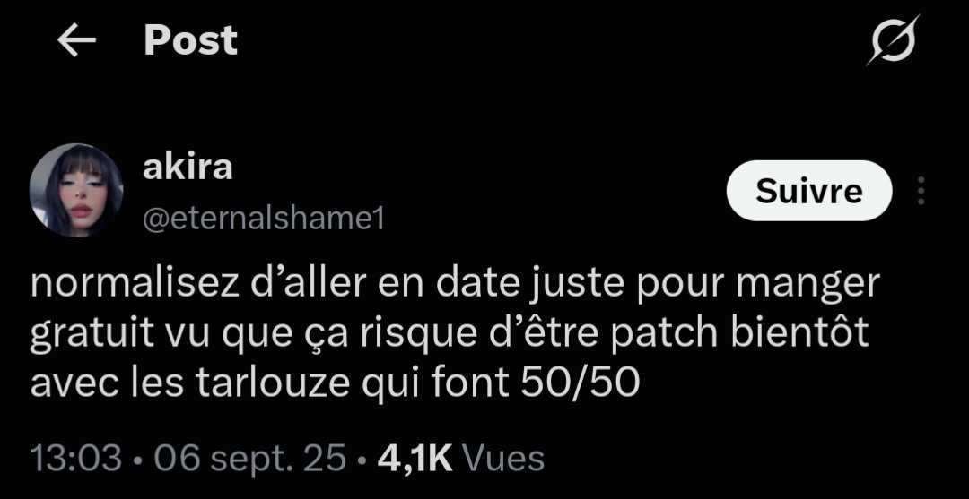 servietsk_y's tweet photo. Cette fois si elle a payer sa part visiblement mdrr https://t.co/KhbiO8sr3C