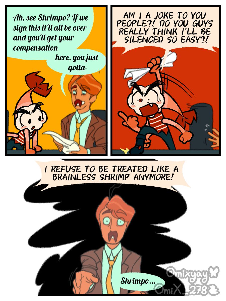 OmiX_278's tweet photo. // coyote vs acme spoilers

A toon...? With a lawyer.........?? Where have i heard that one before????
#dandysworldsfanart #shrimpo https://t.co/LoXjh6jYYx