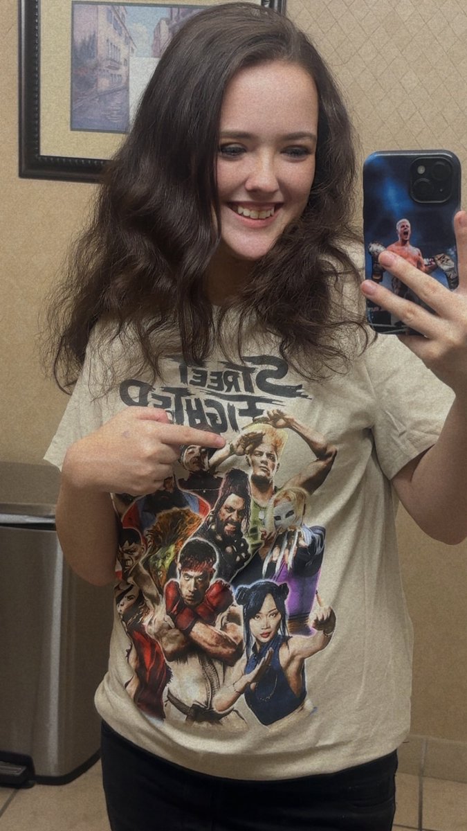 love4rhodes's tweet photo. FIGHTER CHOSEN! (and it clearly wasnβt a hard choiceβ¦) π«£π @CodyRhodes #GuileInTheWild @Street_Fighter π https://t.co/RFHJI4eI94