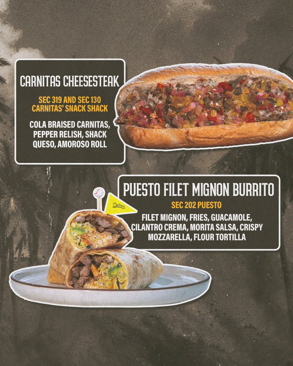 PetcoPark's tweet photo. Fresh on the menu. https://t.co/S7mdpzCWMR