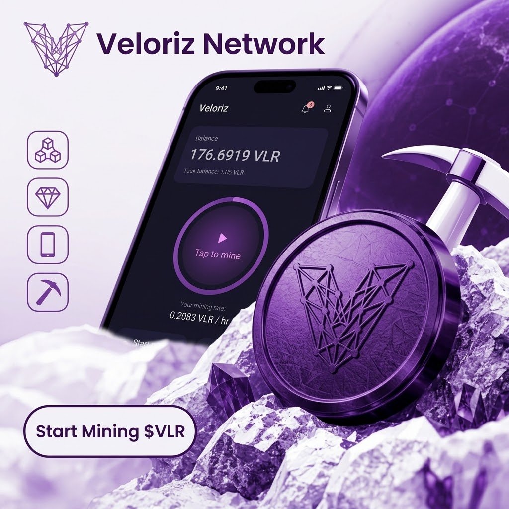 Veloriznetwork's tweet photo. The ecosystem keeps moving. So should you!

Open Veloriz App, Start your $VLR mining session. Stay active and Grow your team.

Don’t miss a day. Keep mining. Keep building.

#VelorizNetwork #VLR #MobileMining https://t.co/uM1td3OKvZ