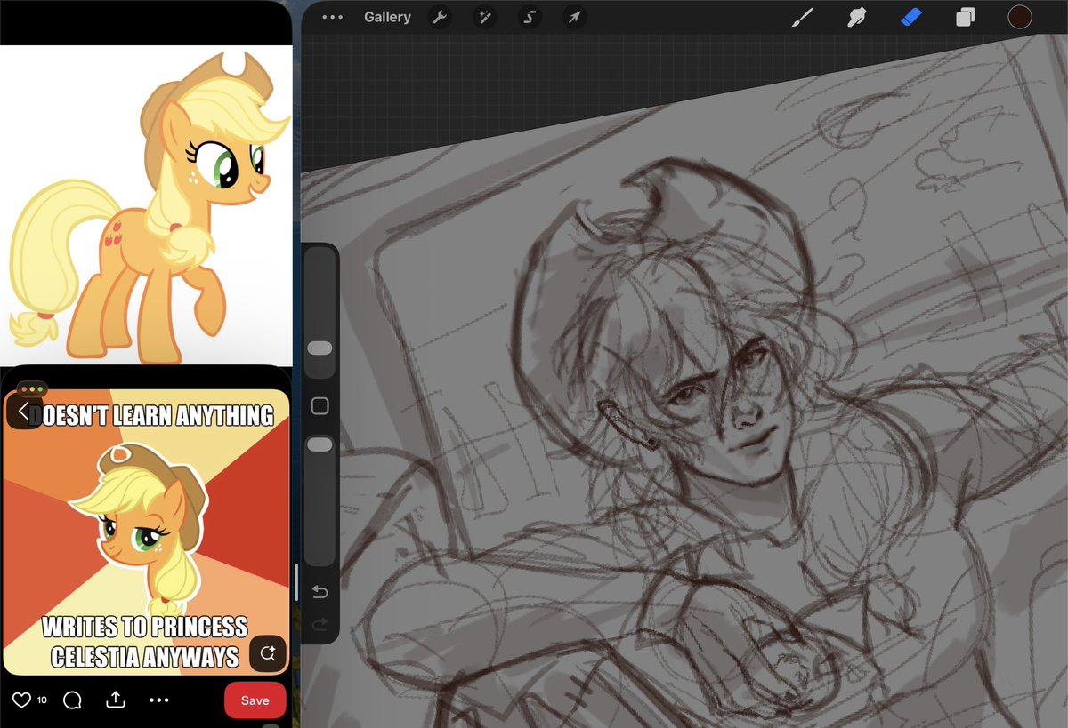 Fay_psd's tweet photo. WIP
What in tarnation
#mlp #applejack #mylittlepony #WIPใ
ค https://t.co/OGks4KxO1i