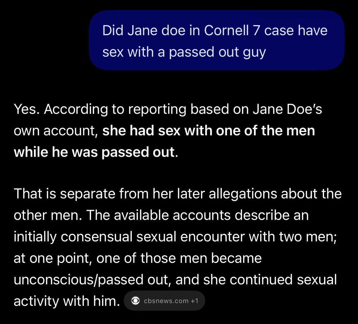 WayEstoo's tweet photo. She doesn’t think they deserve to live because of a seemingly false rape accusation. But she has nothing to say about Jane Doe seemingly admitting to raping one of the guys.

She wants an alleged rape victim dead because it hurts feminism. https://t.co/qygYQh49P0