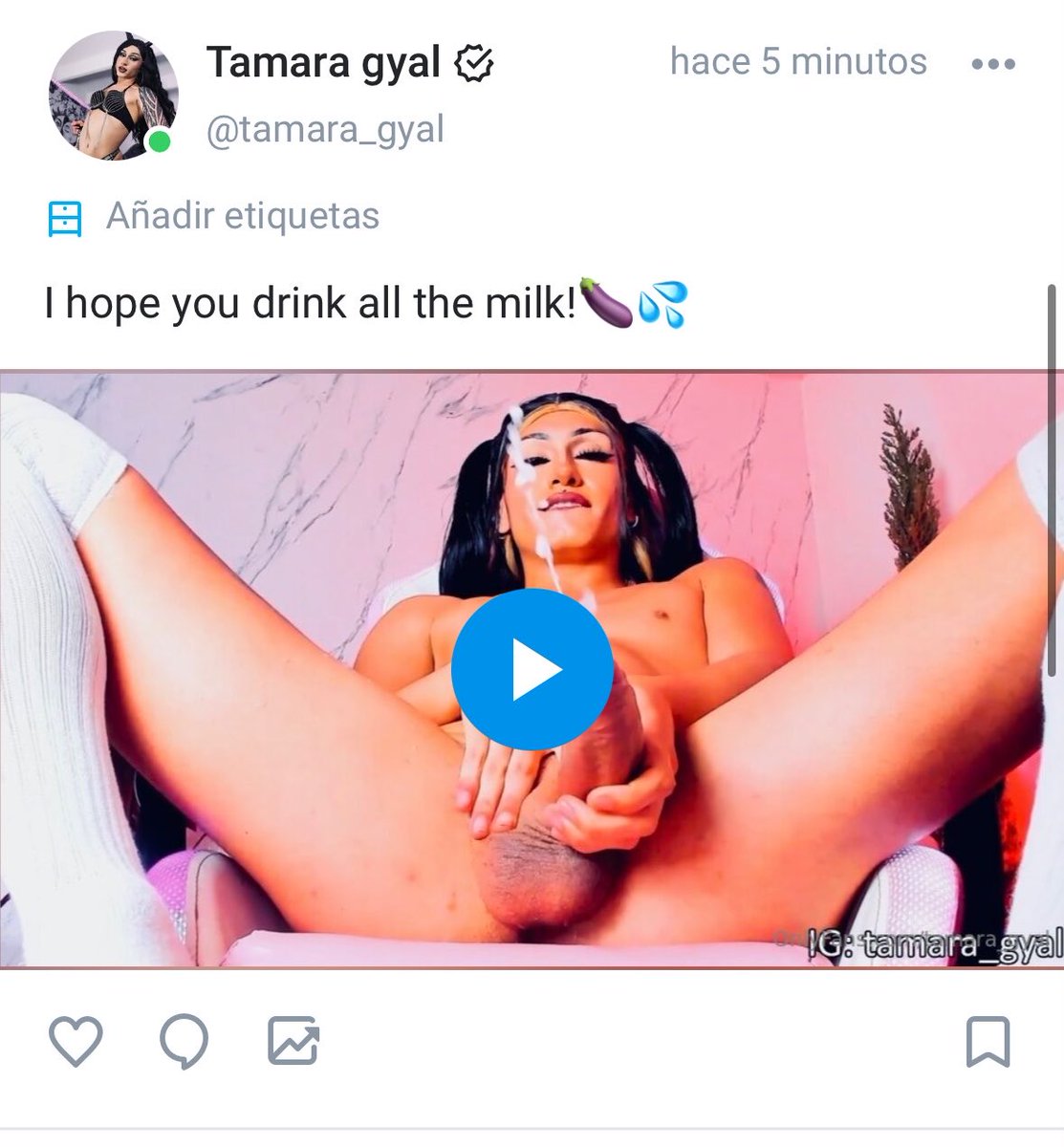 tamara_gyal's tweet photo. Hello guys, new content on my OnlyFans 😈💙

Watch the second part without sencura on my Only fans https://t.co/diuq90qNBB

Drink all the milk, don’t drop a drop!🍆💦 https://t.co/4rDeI9TgEF