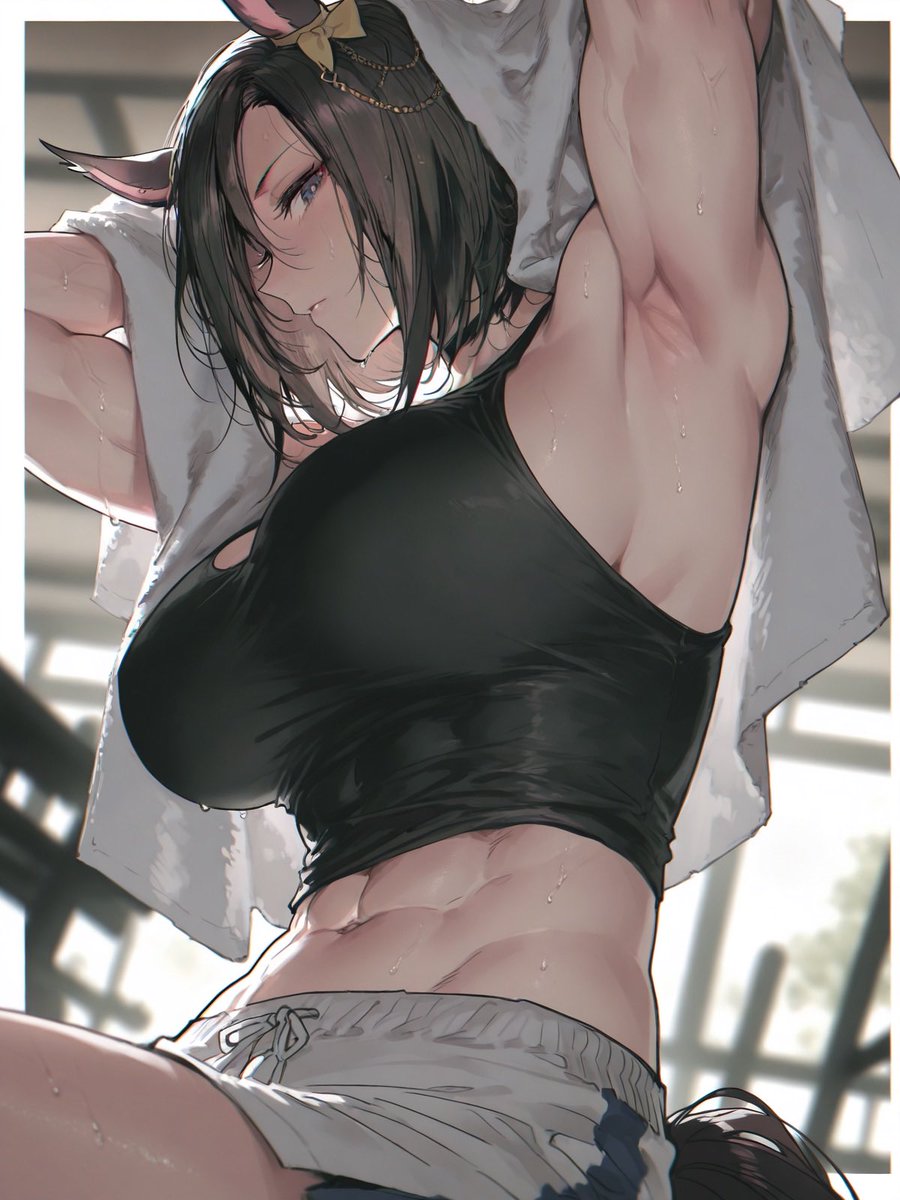 nas_AIart's tweet photo. 筋トレエアグル https://t.co/NLq1qsjRYQ