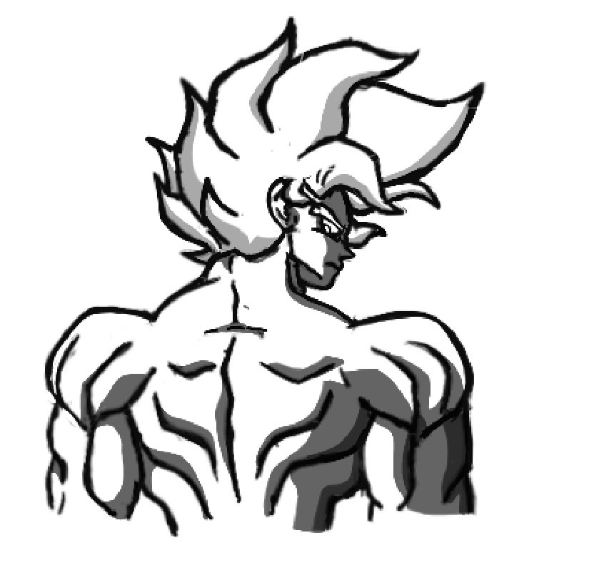 LBollinger2178's tweet photo. Made another peak sketch of Goku with practice https://t.co/MdR9Wz5Zhy