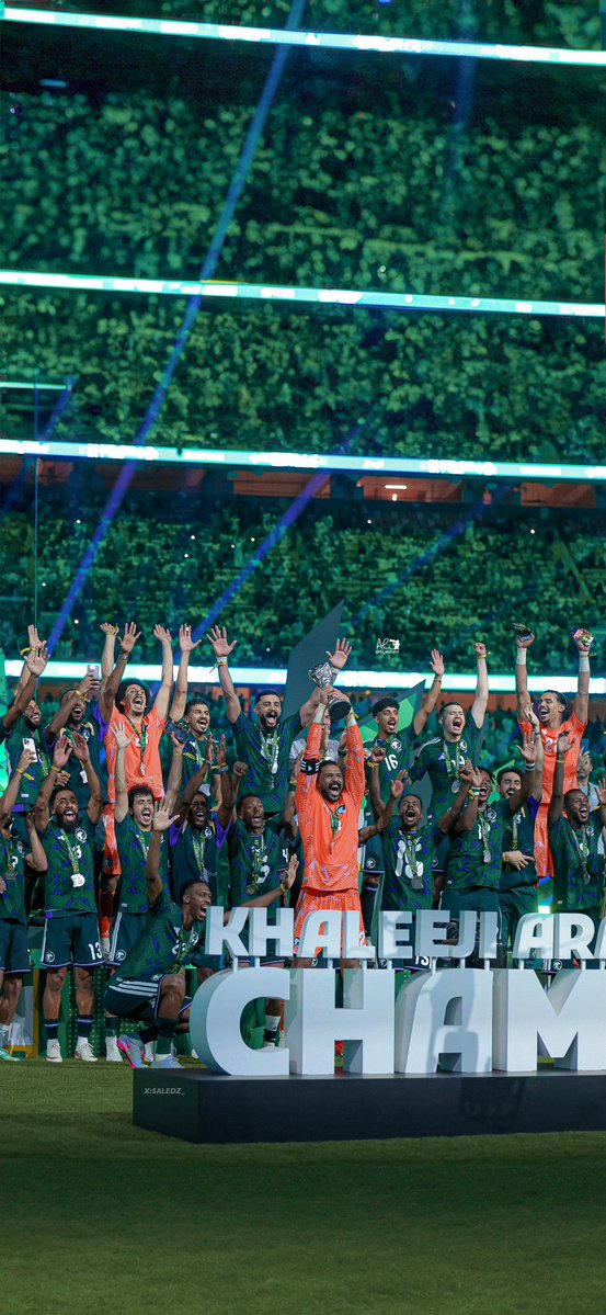 5aledz_'s tweet photo. أبطااااااال كأس الخليج 2026 🇸🇦🏆💚💚💚💚
#الاخضر_بطل_الخليج https://t.co/vnkMebqBqn