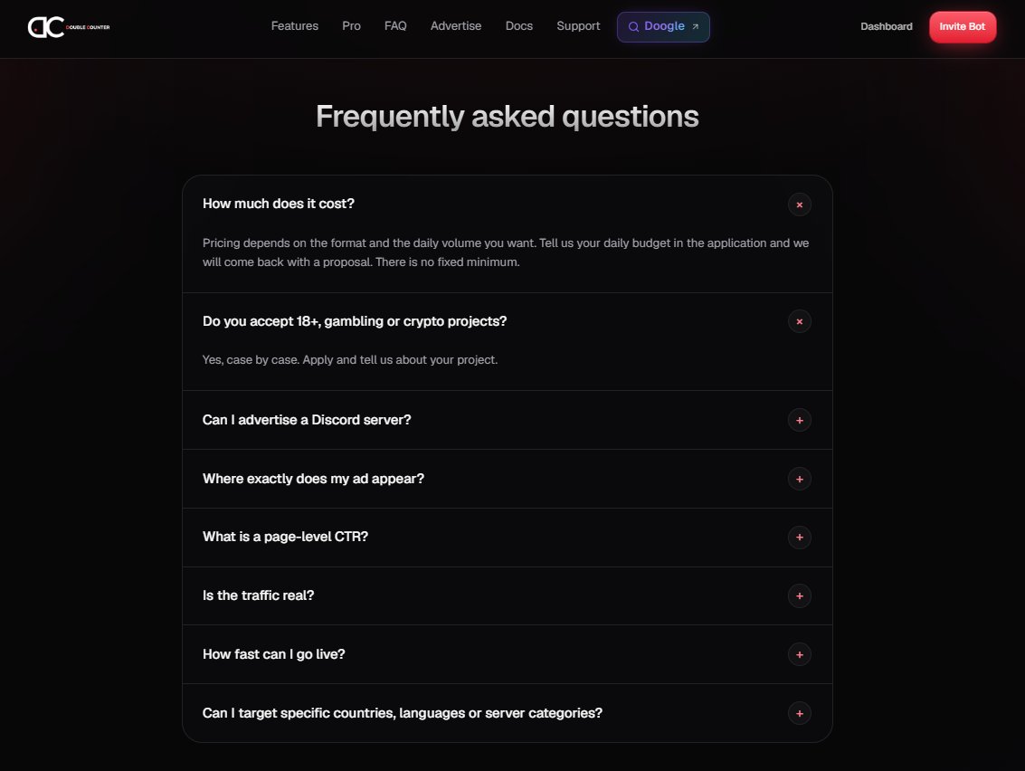 PrivacyCord's tweet photo. @panley01 Their advertising FAQ explicitly says they accept 18+, gambling and crypto projects “case by case”, and they advertise $9 CPM for post-verification impressions. https://t.co/ab40eiSTbz