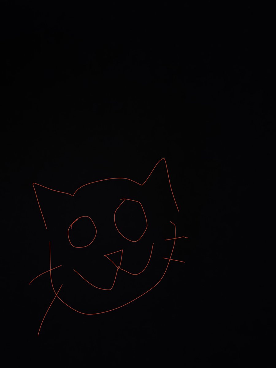 daysfullofrain's tweet photo. @eccchymosis here watch this, I'll draw something so bad that yours can never be worse, then you don't have to worry.  it's an artistic impression of Cait Sith https://t.co/edDeLMWyAV