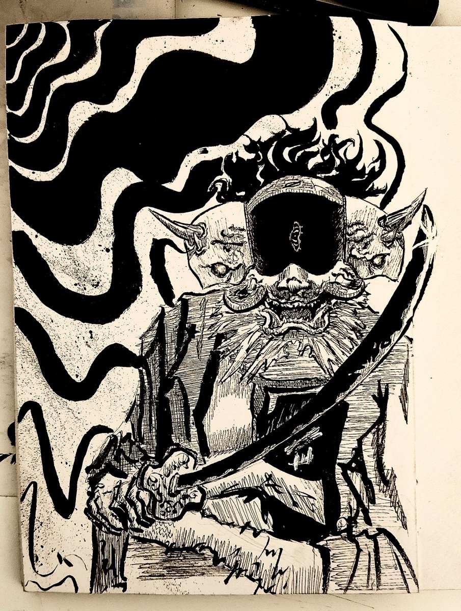 CobaltoAlpha's tweet photo. #inktober Day 6. Ogre
#intober2026 https://t.co/EnEznmJKt5