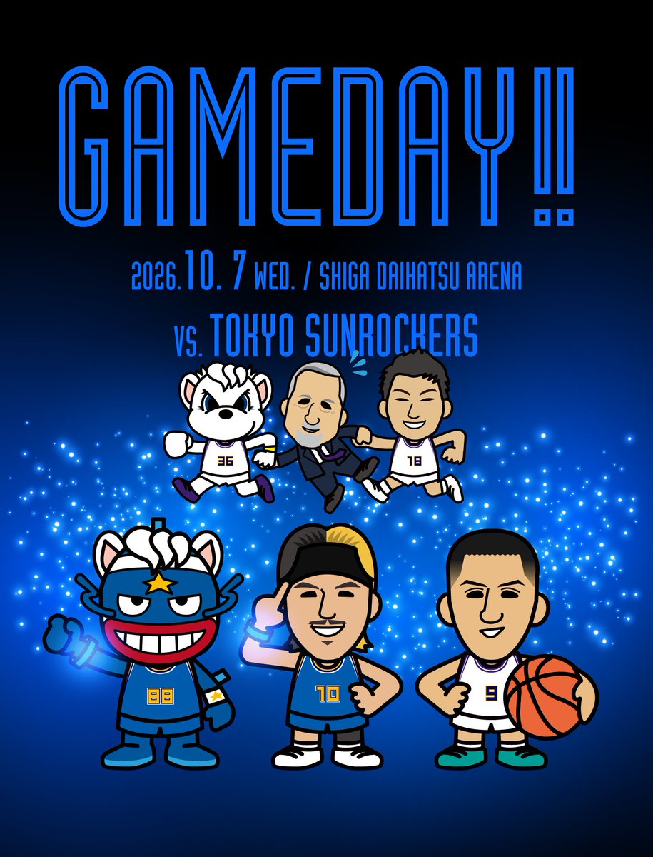 hotorin0302's tweet photo. GAMEDAY🔥
ようこそサンディー、おかえりソニック！
今日も勝って２連勝いただきます⭐️⭐️
ダイアリは今夜も青く染まる。
Go! Jack!  Go! Lakes🔥

#レイクス描いてみた https://t.co/6XJMoIMG61