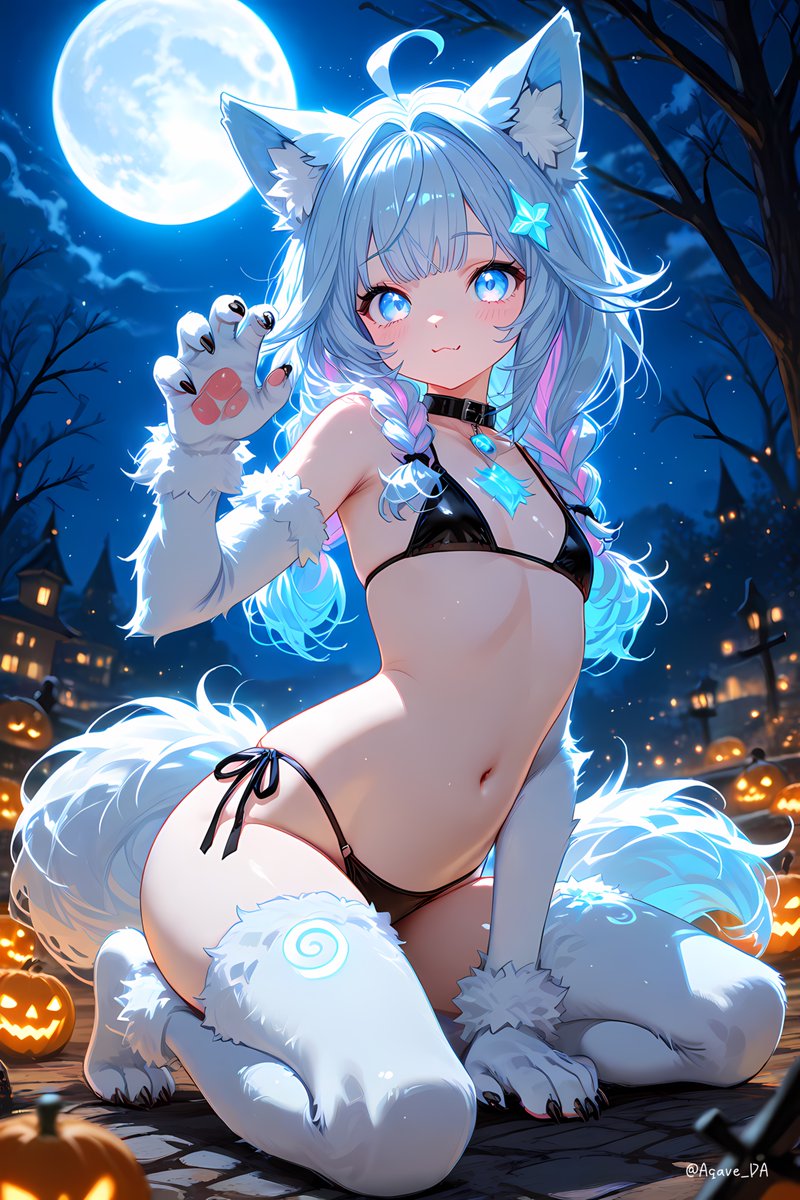 Agave_DA's tweet photo. 狼すうちゃん🐺ｶﾞｵｰ💬🔁💙
水宮枢 / Mizumiya Su
ホロライブ / FLOWGLOW 
#hololive #AIイラスト https://t.co/vAxem6vYbQ