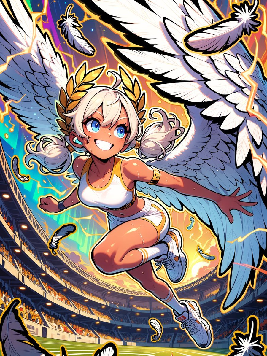 AImaidoX's tweet photo. 神話の神さまたちを、勝手にそれっぽい女の子にしています🙏
原典の小ネタつきで、月曜と木曜に1体ずつ🗓️

🪽食いしん坊の天使と🦇だらだらしたい悪魔は、ほぼ毎日☀️

#AIイラスト #AIart https://t.co/qZ7UWaxrt7