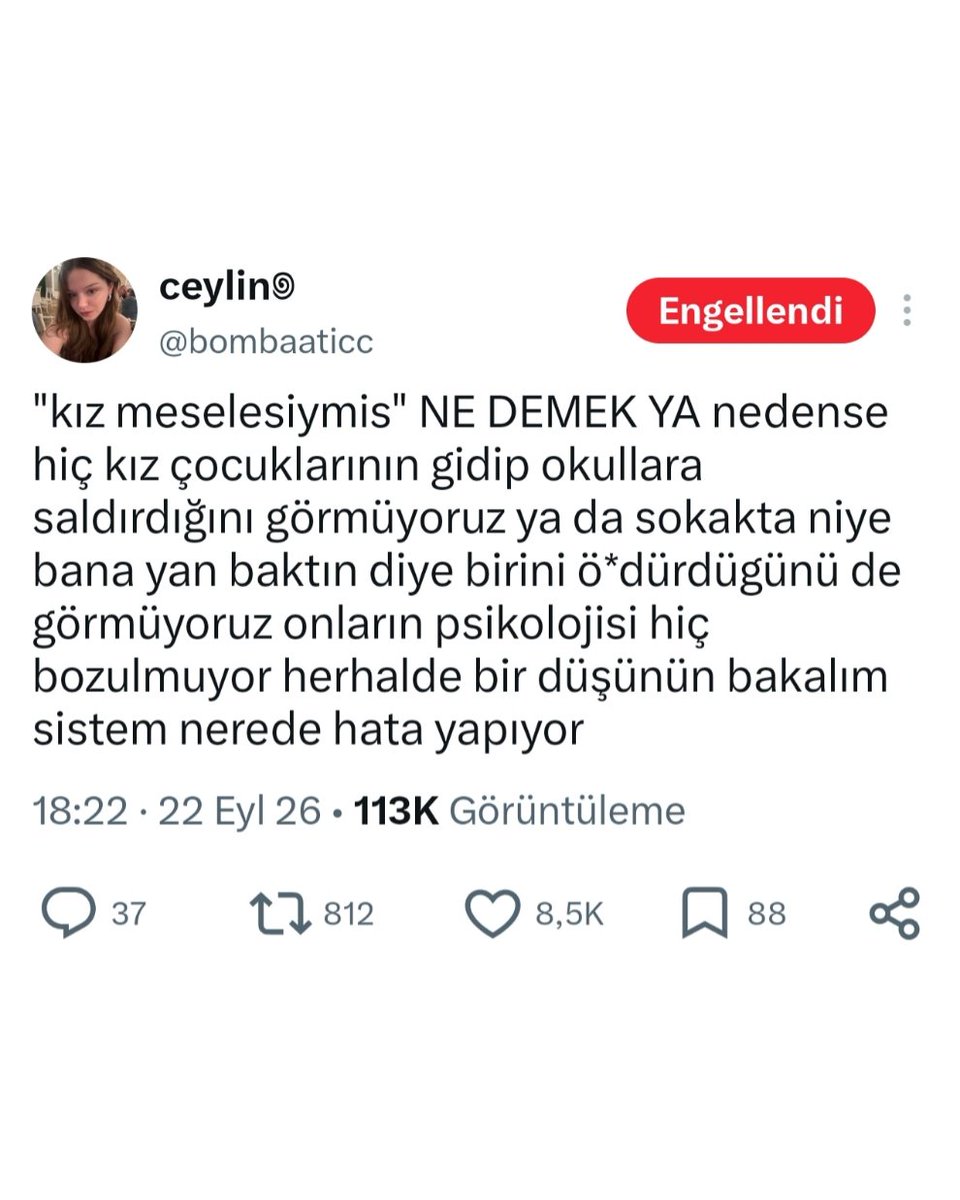 kiyashaber264's tweet photo. "Kız çocuklarının gidip okullara saldırdığını hiç görmüyoruz" diyen şahsın iddiası sadece 2 haftada çürüdü: https://t.co/zdZjBtkzJg