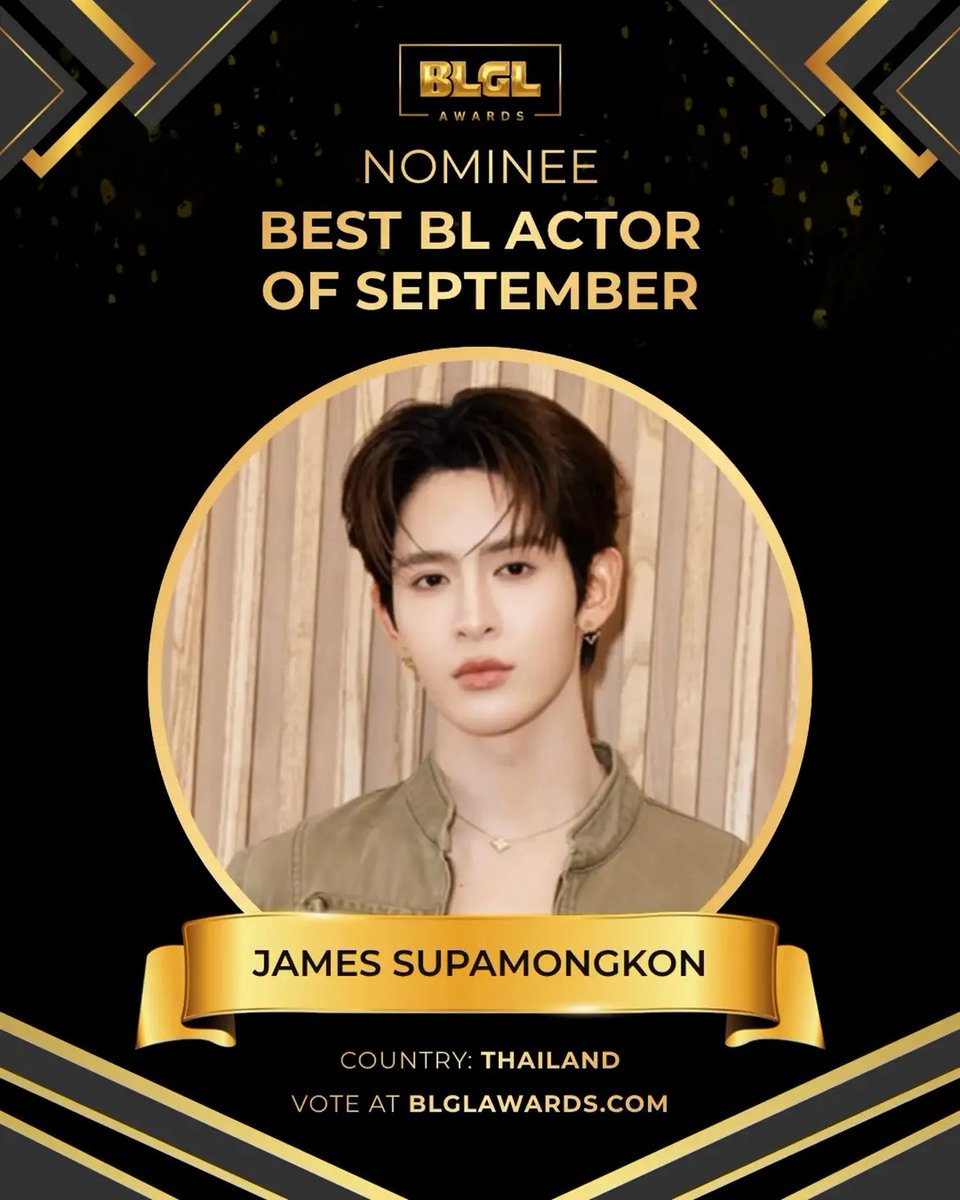 RENATANATAt2's tweet photo. 📢 VOTE UNTUK JAMES SU! 🗳️🤍
James Supamongkon dinominasikan sebagai Aktor BL Terbaik bulan September di BLGL Awards! 🏆✨
Yuk, kita dukung James! 🥹🫶

🌐vote :https://t.co/i9fxD8D2Es

Sumber berita 
🔗https://t.co/utpA1TpZmq

#jamessu #jsy https://t.co/aNNjGV6qKu