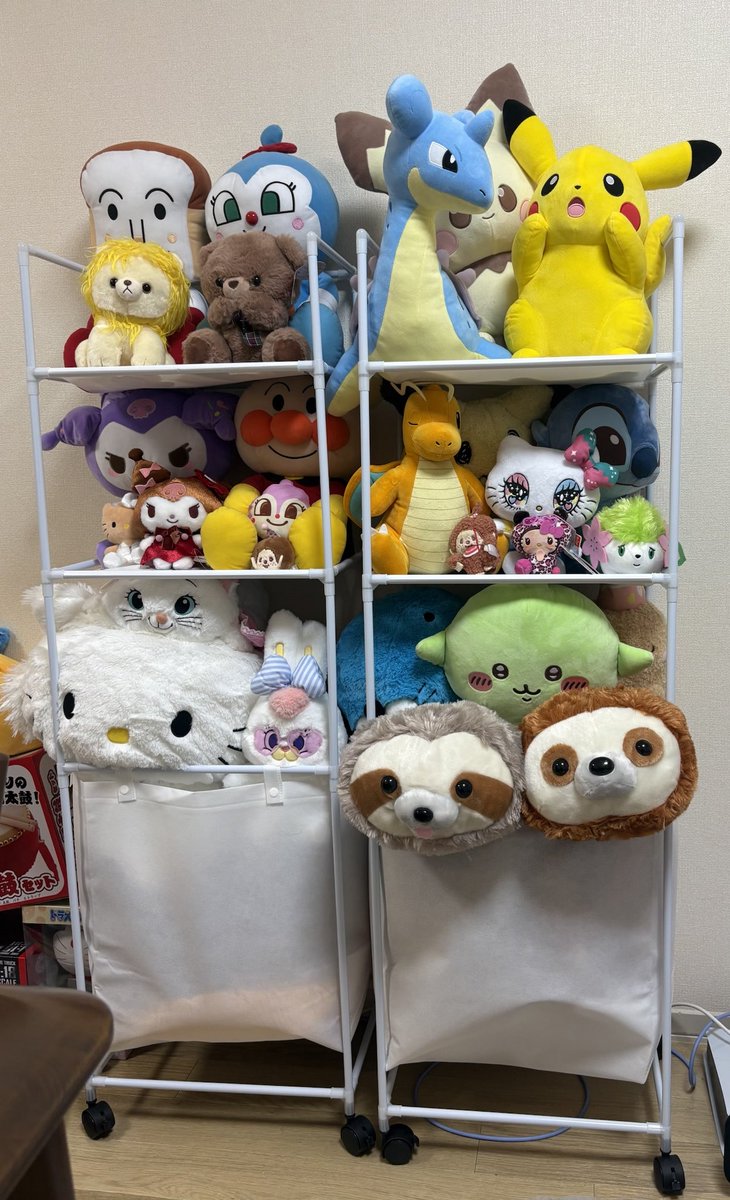 guava_dqx's tweet photo. クレーンゲームで洗濯用のラック取ったけど別の用途で活躍してる
#クレーンゲーム https://t.co/bepNZbMAIp